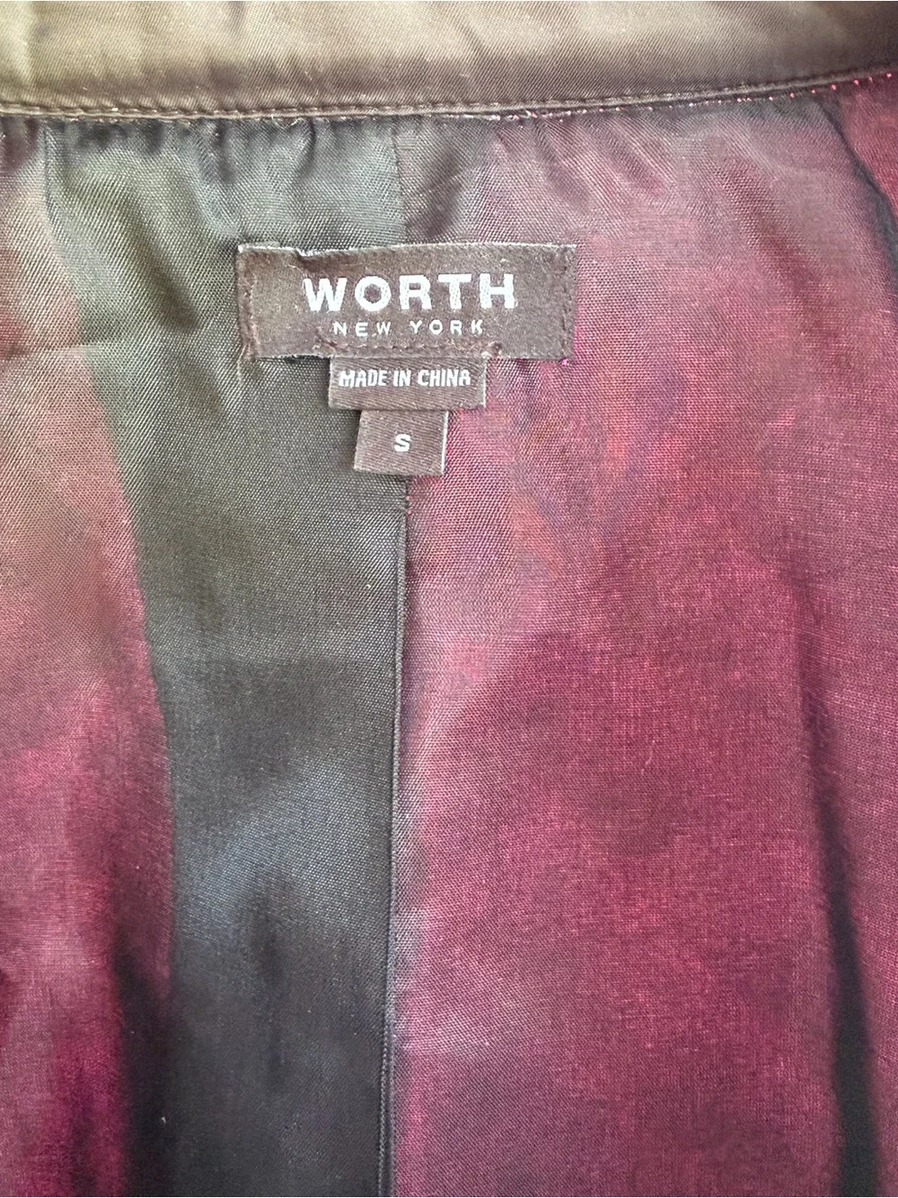 Worth New York Hot Pink Quilted Jacket & Skirt Set S/8 Statement Outfit